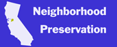 Neighborhood preservation logo